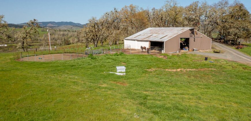 Umpqua Valley Equestrian Vineyard With Expansion Potential