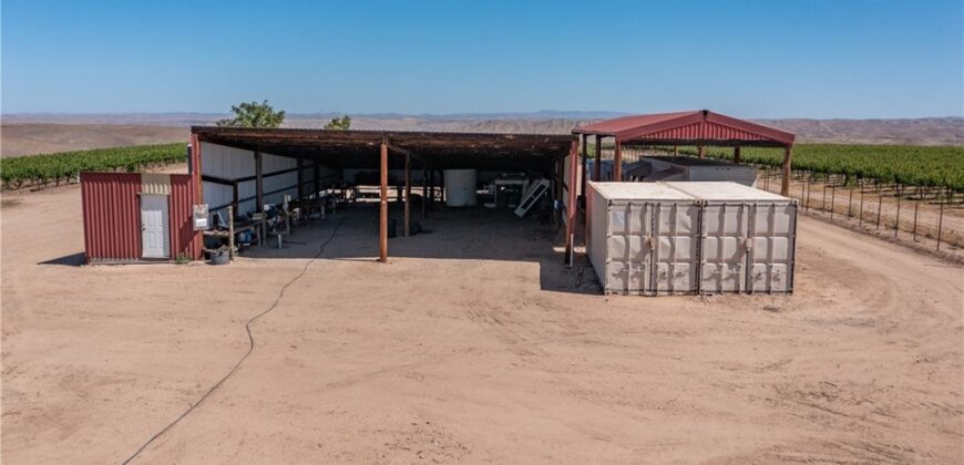 Paso Robles Vineyard For Sale w/ Pomegranates – Highlands District