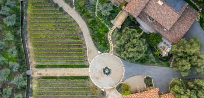 Legacy Estate On Nearly 4 Acres, Home to Peppertree Canyon Winery