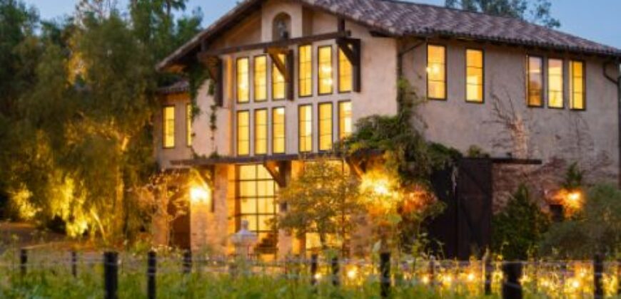 Legacy Estate On Nearly 4 Acres, Home to Peppertree Canyon Winery