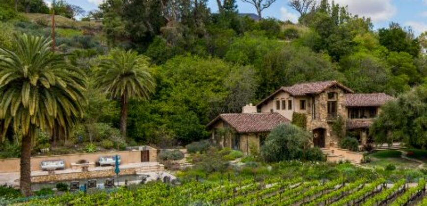 Legacy Estate On Nearly 4 Acres, Home to Peppertree Canyon Winery