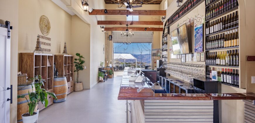 Sunshine Mountain Winery and Estate Home